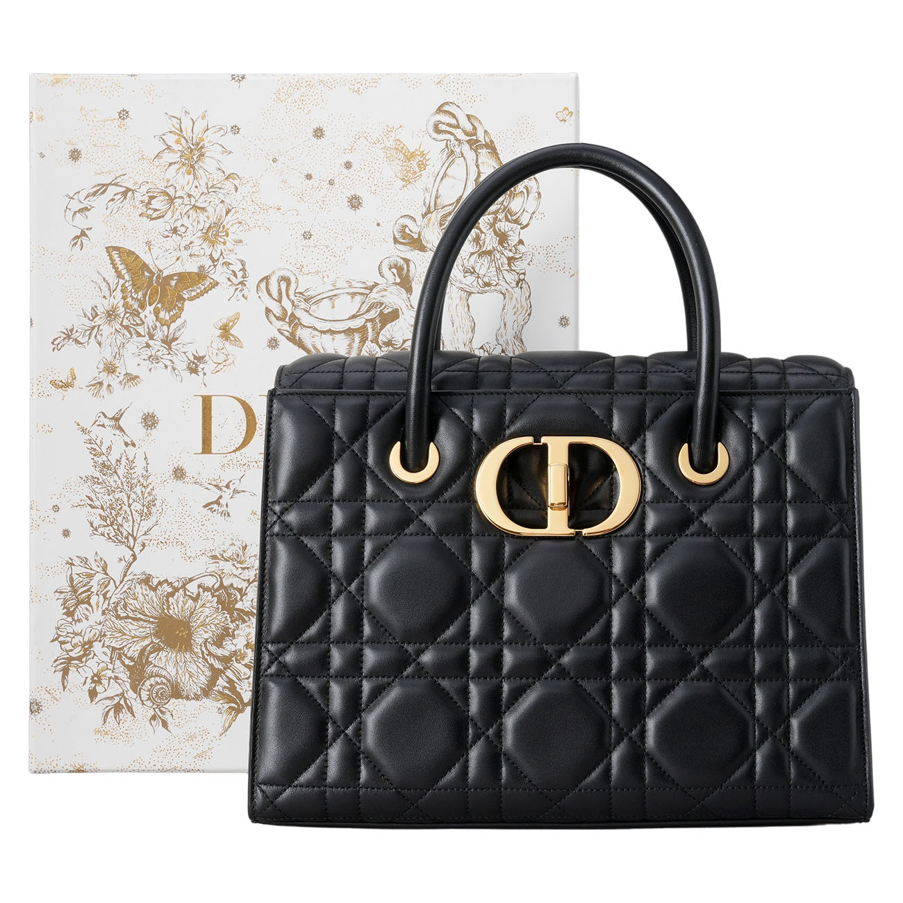 CHRISTIAN DIOR(USED)디올 30 몽테인 까나쥬 토트백